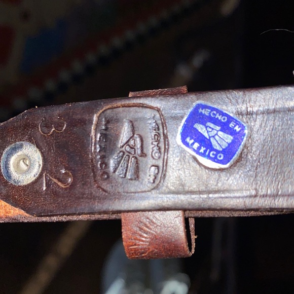 Leather Belt Two-Tone 32 New Old Stock main image 12